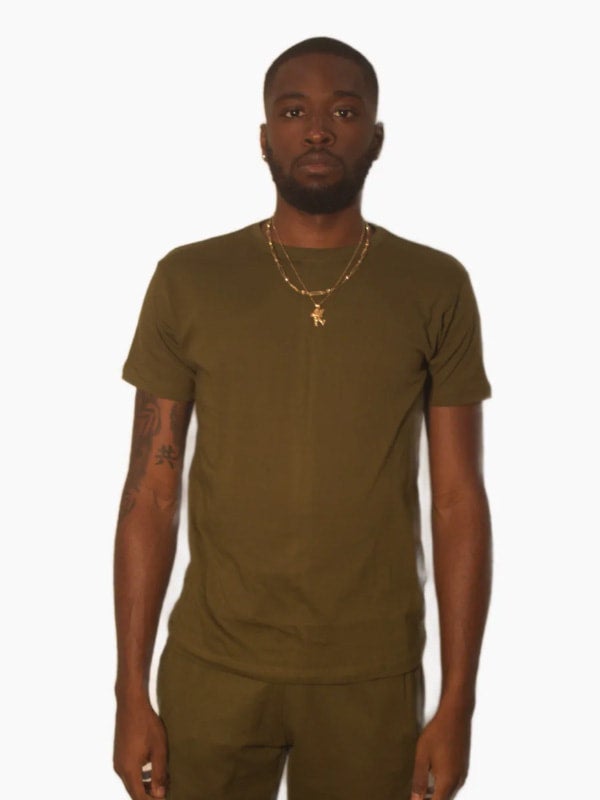 green t shirt army